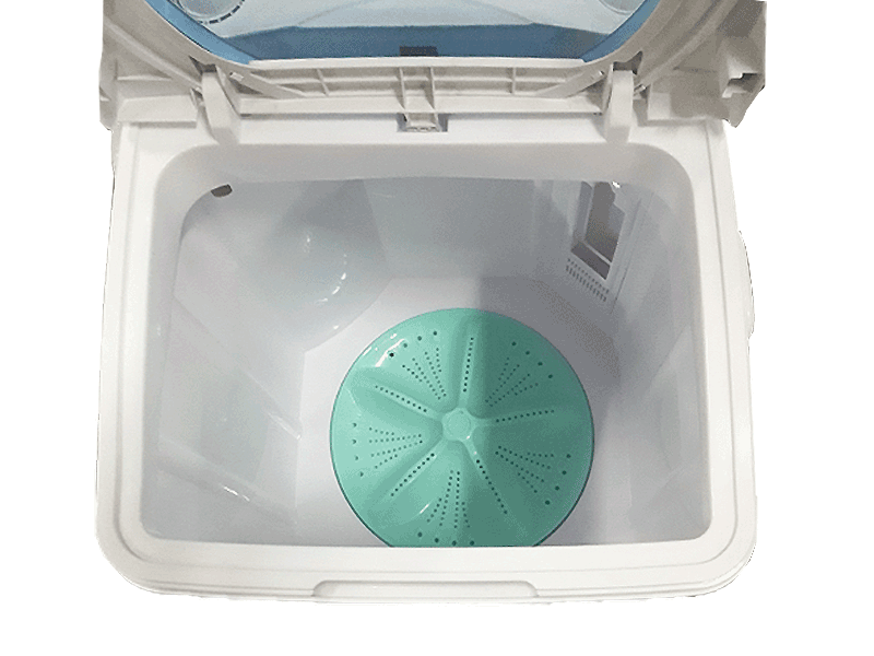 Single Tub Washer, Blue and White color