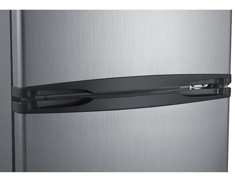 257L DEFROST REFRIGERATOR METALLIC