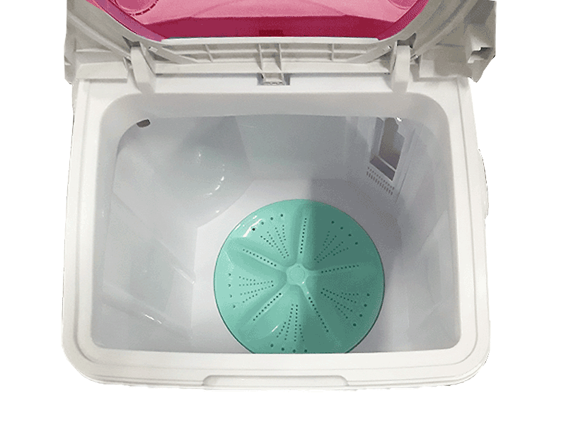 Single Tub Washer, Red and White color